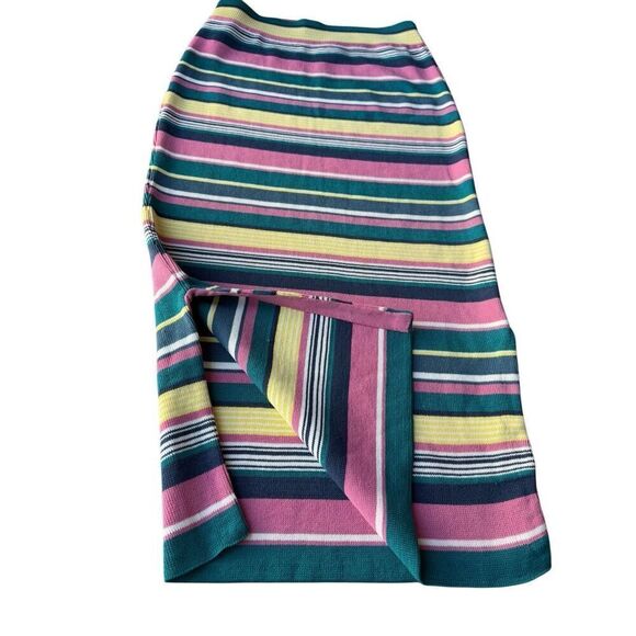 Anthropologie Maeve Iana Striped Multicolored Striped Knit Skirt - Picture 9 of 11